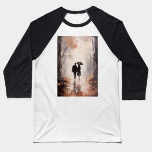 Walk in the woods at golden hour ! Baseball T-Shirt